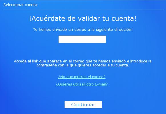 Crea tu Cuenta Crea tu Cuenta